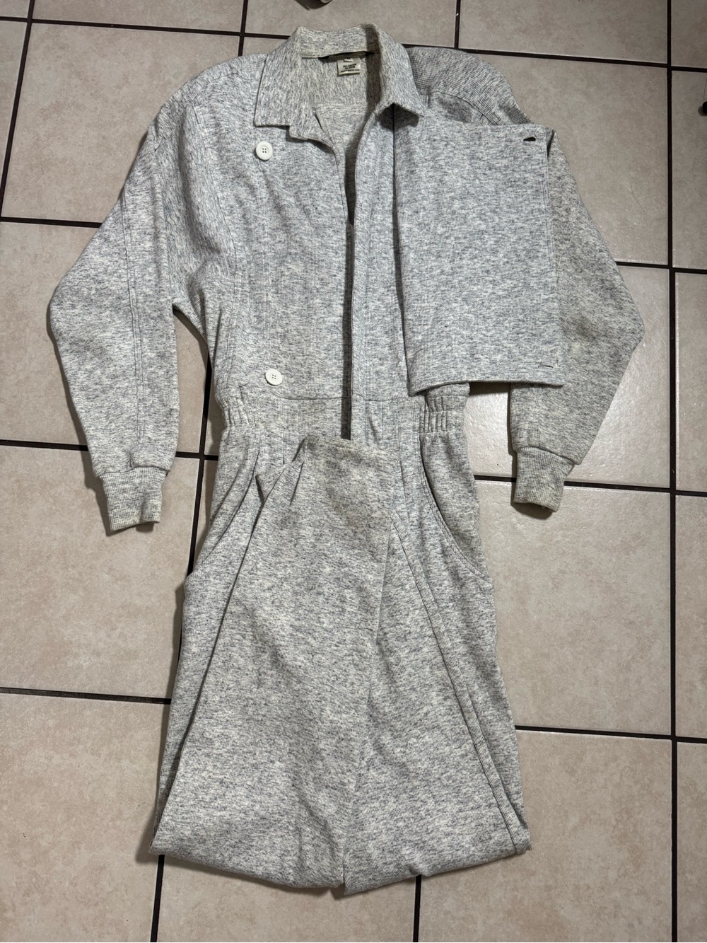 Seattle gear vintage women  Light Gray Two-Piece set size m